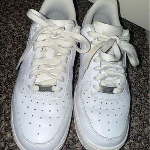 Nike AF1s White Women's Shoes